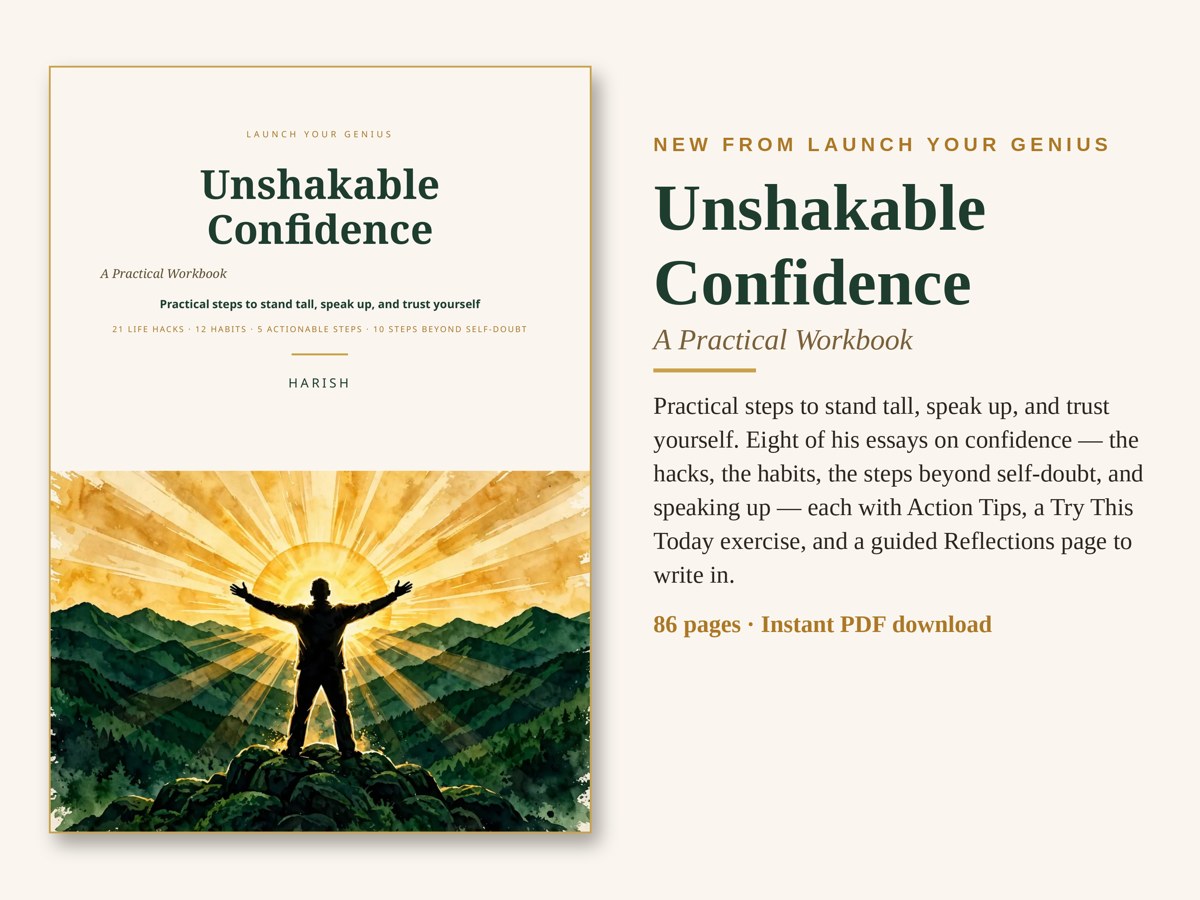 Cover of the book Unshakable Confidence by Harish