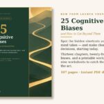 Cover of the book 25 Cognitive Biases and How to Get Beyond Them by Harish