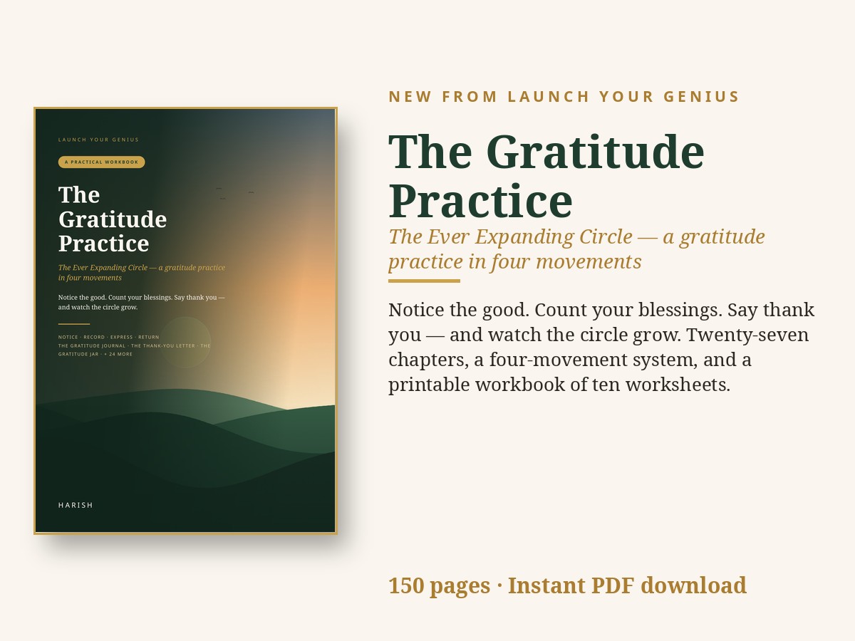 Cover of the book The Gratitude Practice by Harish